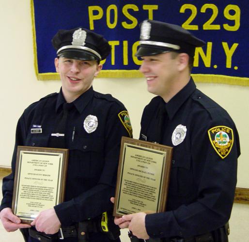 Utica Legionnaires Honor Police Officers of the Year | Legiontown U.S.A.