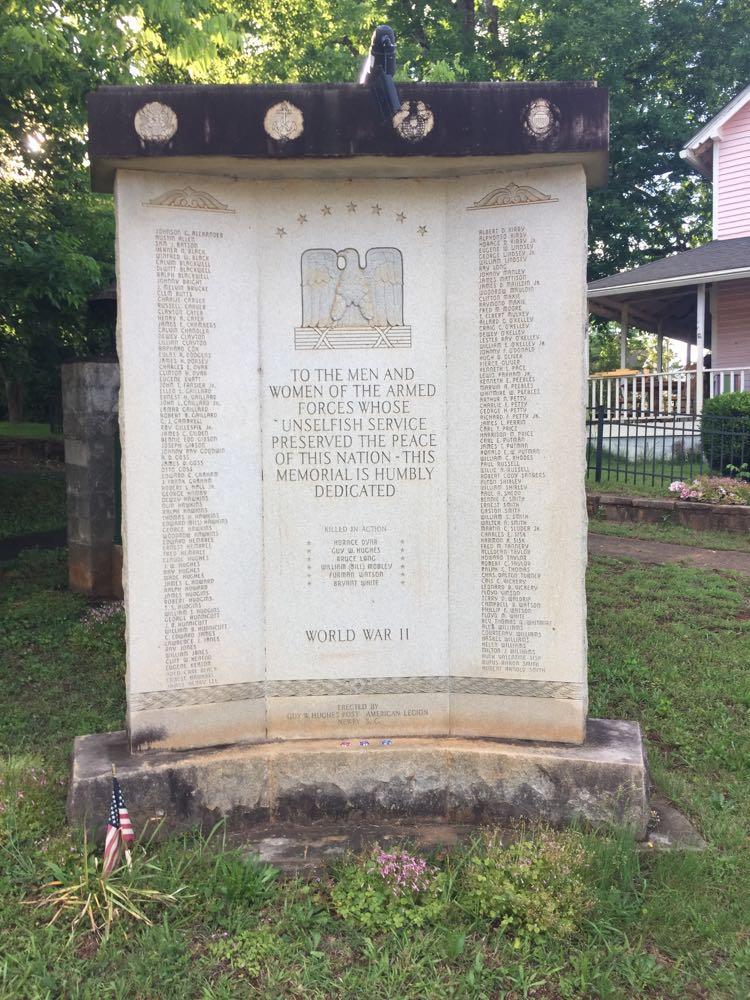 Rededication of Newry, S.C., World War 2 Memorial | Legiontown U.S.A.