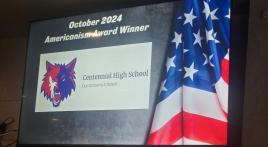 John J. Morris Post 62 honors Peoria Centennial High School with Americanism Award