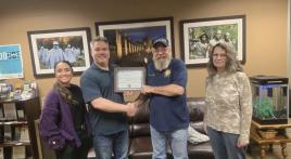 John J. Morris Post 62 honors West Valley Vet Center with Americanism award