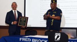 Fred Brock Post 828 honors mayor of Military City USA