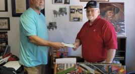 Post 58 donates to Oklahoma sports museum