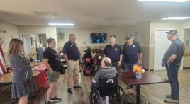 John J. Morris Post 62 reaches out to veterans in local care center