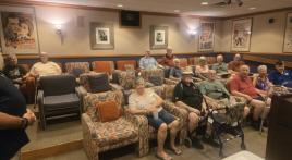 John J. Morris Post 62 does outreach to senior living center