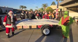 John J. Morris Post 62 Riders deliver toys to families: Day 2