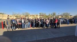 John J. Morris Post 62 Legion Riders do their annual memorial ride honoring those lost