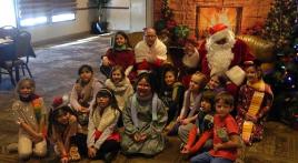 American Legion Family celebrates children during Christmas with treats and scarves