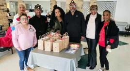 Fred Brock Post 828 Family supports nursing home on Valentine’s Day