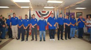 Post 4, District 7 Installation