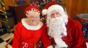 Santa Retires at Post 13 in Cumberland, Md .