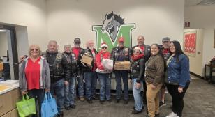 John J. Morris Post 62 Riders partner with Ira Murphy School