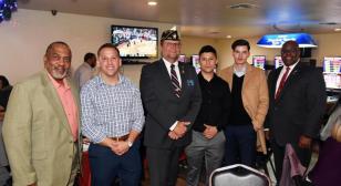 Fred Brock American Legion Post 828 sponsors host reception to honor junior servicemembers