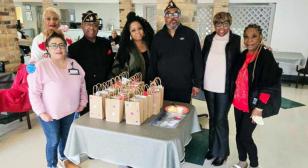 Fred Brock Post 828 Family supports nursing home on Valentine’s Day